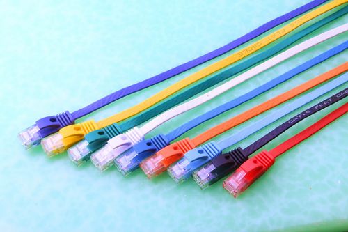 千兆六类纯铜扁平网线 短距离高速连接的全能之选
